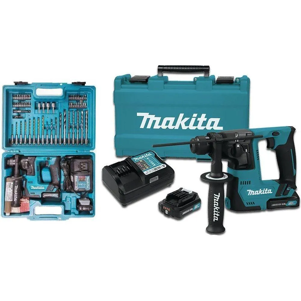 Makita HR140DWYE1 12V Cordless SDS-plus Rotary Hammer (CTX-Series)