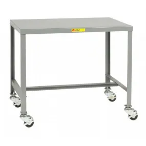 Mobile Steel Top Machine Table (42" Tall)