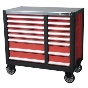 Mobile Workstation 16 Drawer with Ball Bearing Slides