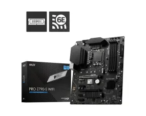 Msi Mainboard Pro Z790-S Wifi - Atx - Socket Lga1700 - Intel Z790