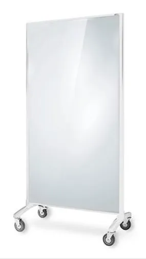 Nufurn Communicate Mobile Glassboard Partition