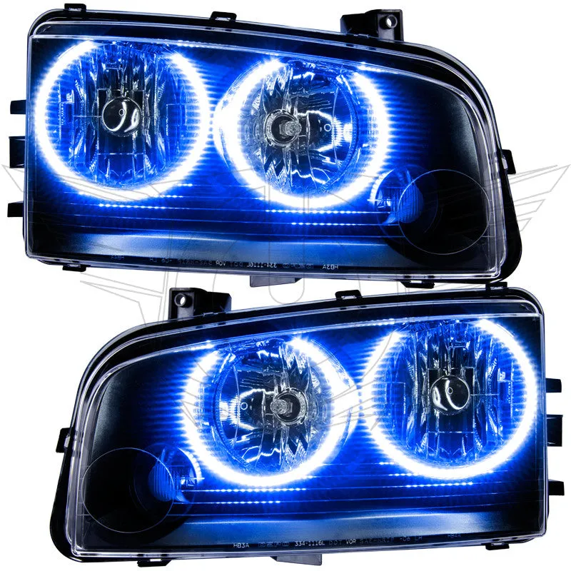 ORACLE Lighting 2005-2010 Dodge Charger Pre-Assembled Halo Headlights - Non HID