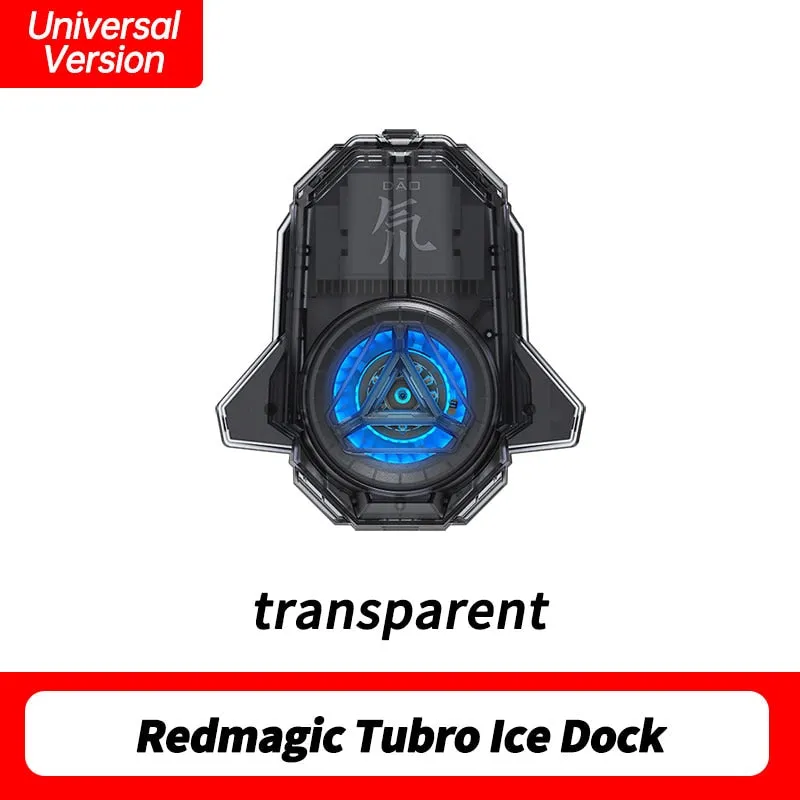 Original Nubia RedMagic Turbo Cooler RedMagic 8 Pro 7S Pro GamingPhone FanCooler Support APP Control ICE Dock Suitable 70-82mm