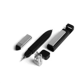 Pen-Shaped Phone Holder with Screwdriver Sets, Multi-Function Pen 4 in 1 Tech Tool Pen, Portable Phone Tools with Capacitive Stylus Ball Point Pen Mobile