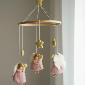 Pink Fairy Nursery Mobile