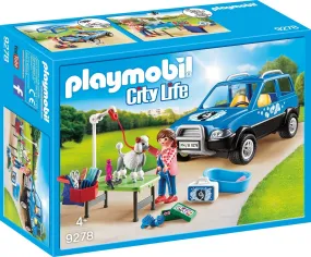 Playmobil City Life Mobile Pet Groomer