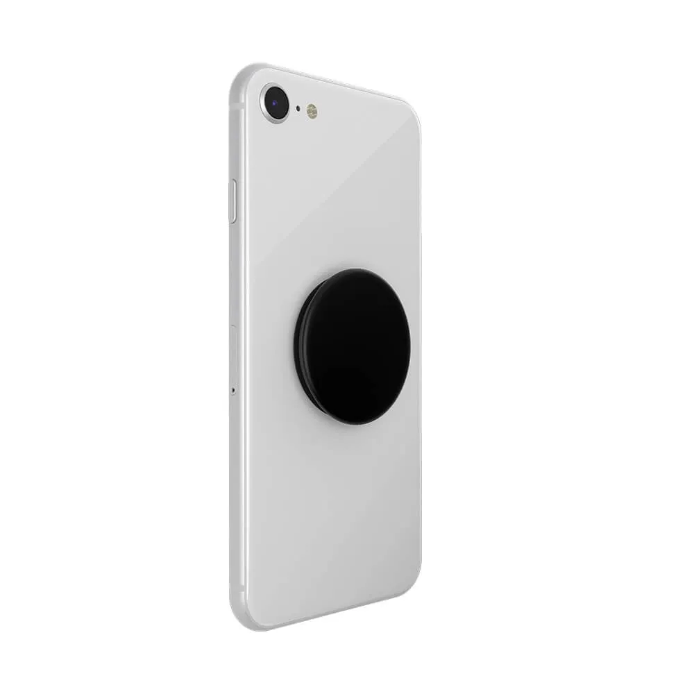 POPSOCKETS Aluminium Black Premium Holder og Stand