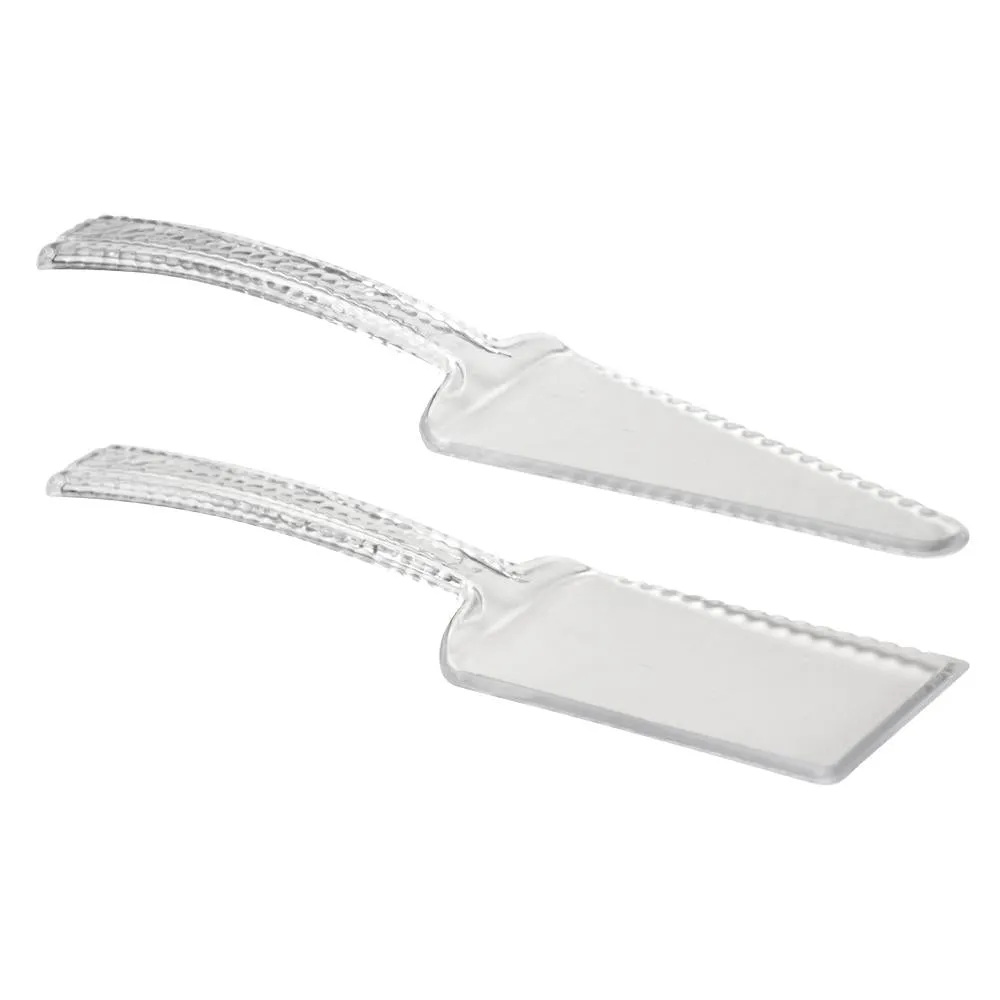 Premium Extra Heavy Weight Plastic Cake Server Set