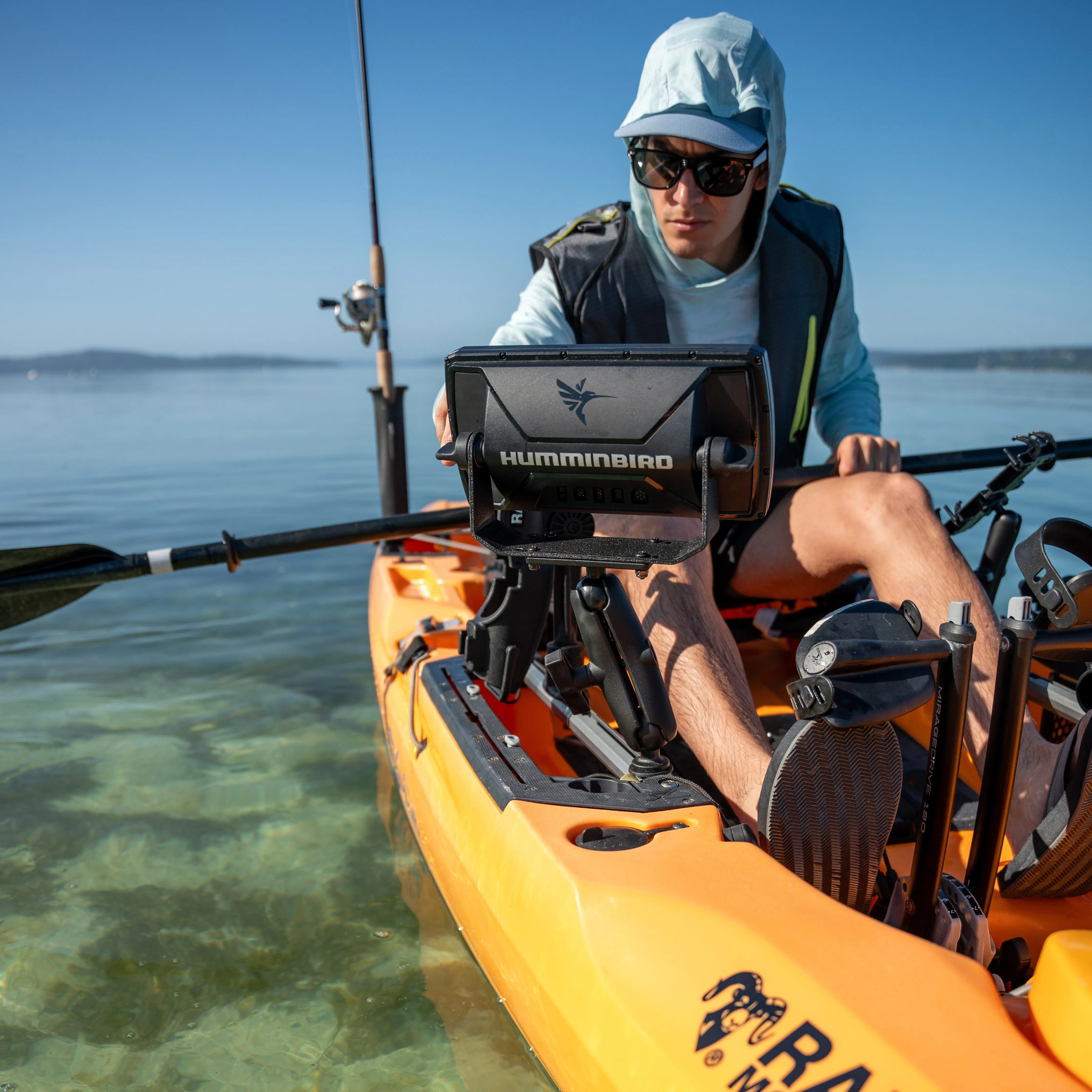 RAM® Track Ball™ Marine Electronic Mount