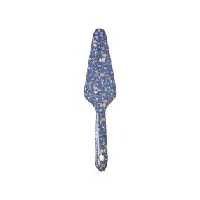 Rice DK Melamine Cake Server - Navy Blue - Butterfly Field Print