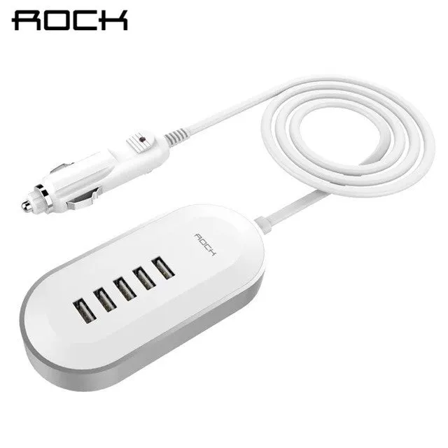 Rock Car Charger - With Extensive Port 1300mm