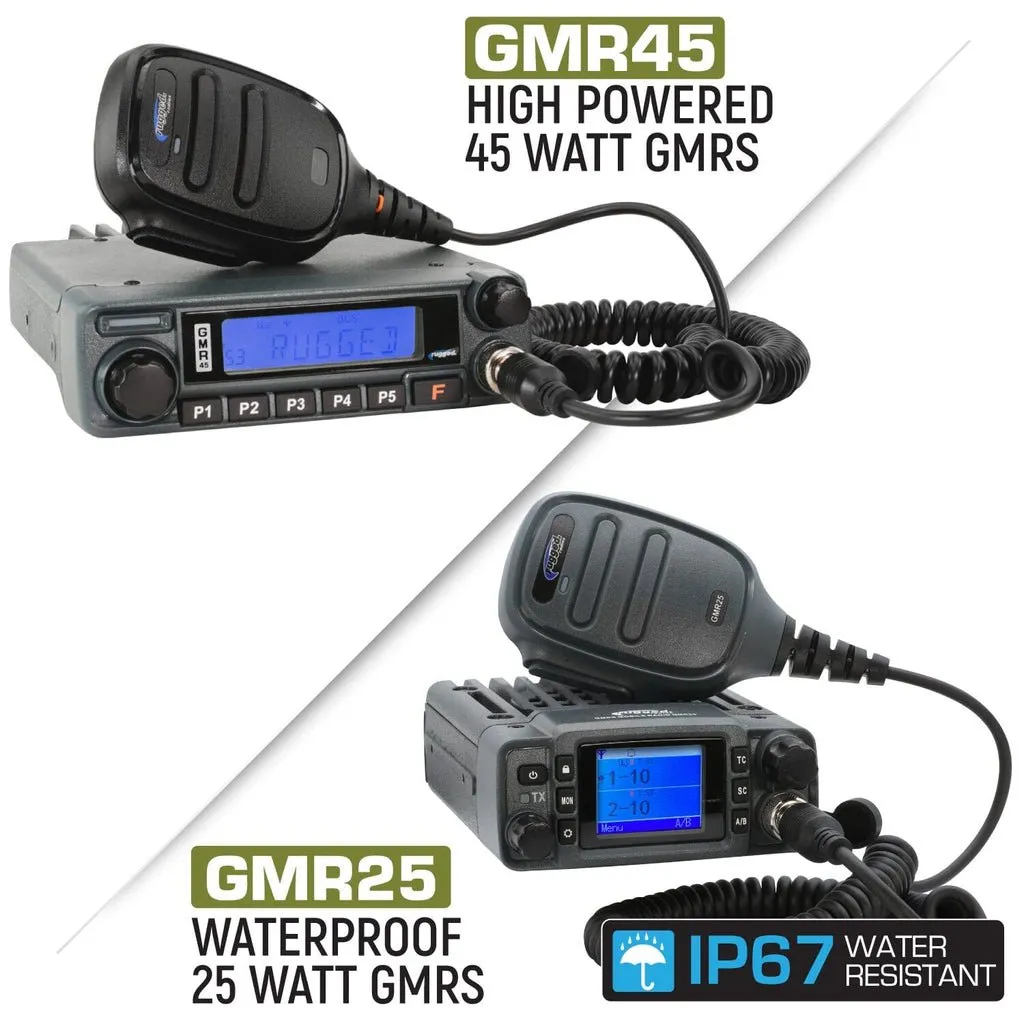 Rugged Mobile Two-Way GMRS Radio Kit for 4Runner (2003-2024)