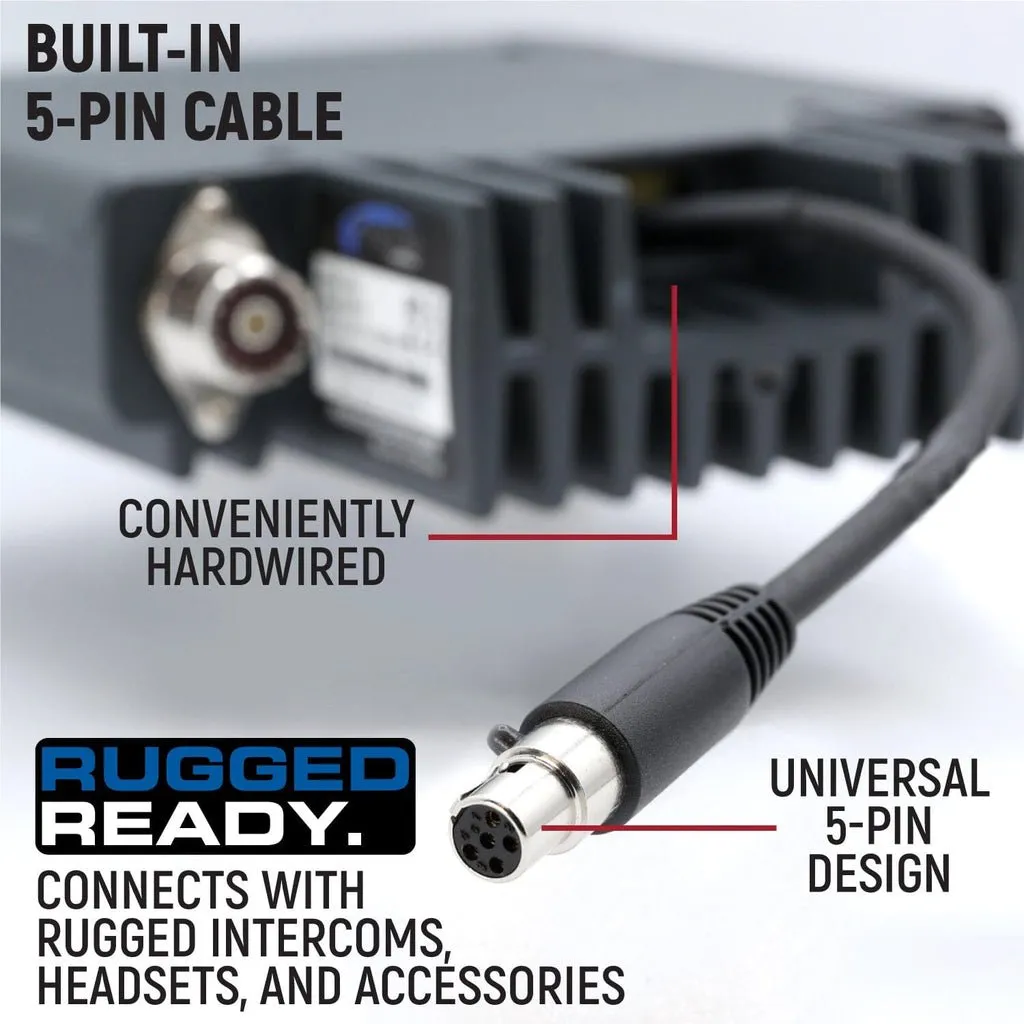 Rugged Mobile Two-Way GMRS Radio Kit for 4Runner (2003-2024)