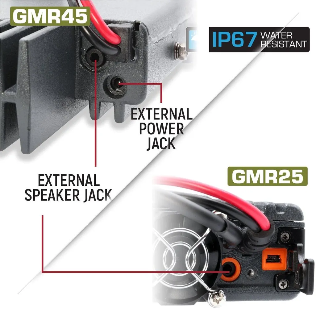 Rugged Mobile Two-Way GMRS Radio Kit for 4Runner (2003-2024)