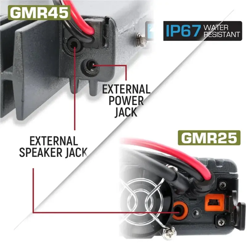 Rugged Radios Mercedes Sprinter Van Two-Way GMRS Mobile Radio Kit - 45 Watt GMR45