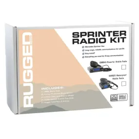 Rugged Radios Mercedes Sprinter Van Two-Way GMRS Mobile Radio Kit - 45 Watt GMR45