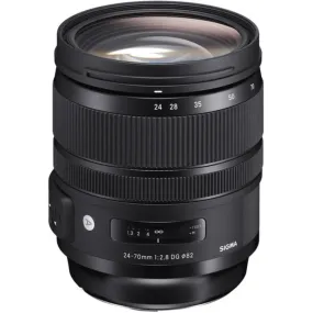 Sigma 24-70mm f/2.8 DG OS HSM Art Lens for Canon EF Mount