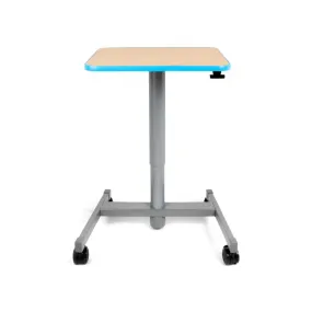 Silhouette® Sit   Stand Desk, large rectangular desk, adjustable-height