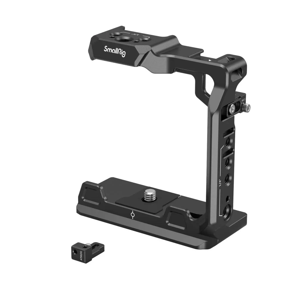 SmallRig Half Camera Cage with Multiple Mounts for Sony Alpha 1 (A1) and Select Alpha 7 (A7, A7S III, A7 IV) Mirrorless Cameras | 3639