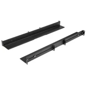 StarTech.com 1U 19" Server Rack Rails 24-36" Adjustable Depth /Universal 4 Post Network/Server/UPS Equipment Mounting Rack Mount Rail Kit