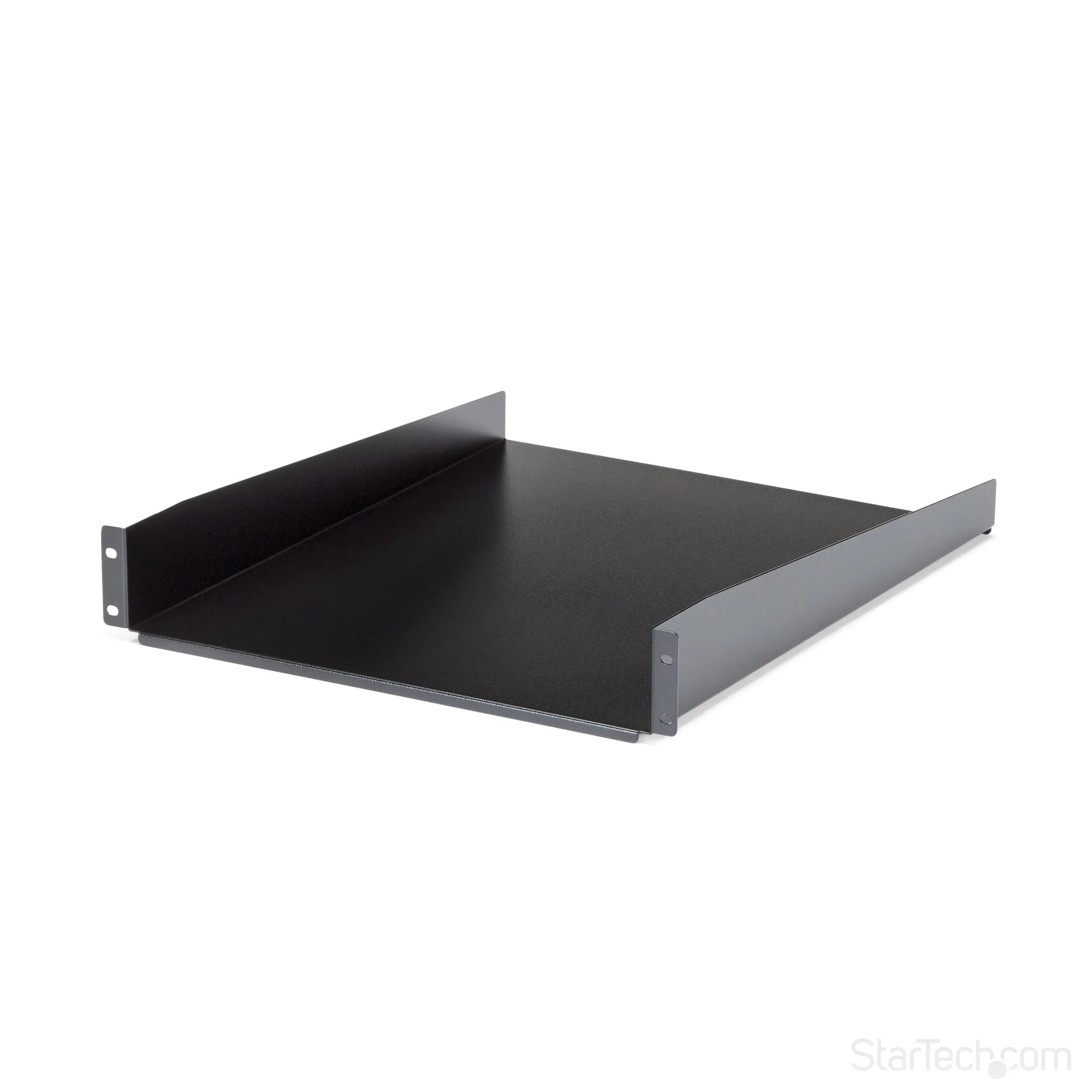 Startech.Com 2U Fixed Server Rack Mount Shelf - 22" Deep Steel Universal Cantilever Tray For 19" Av, Data, Network Equip