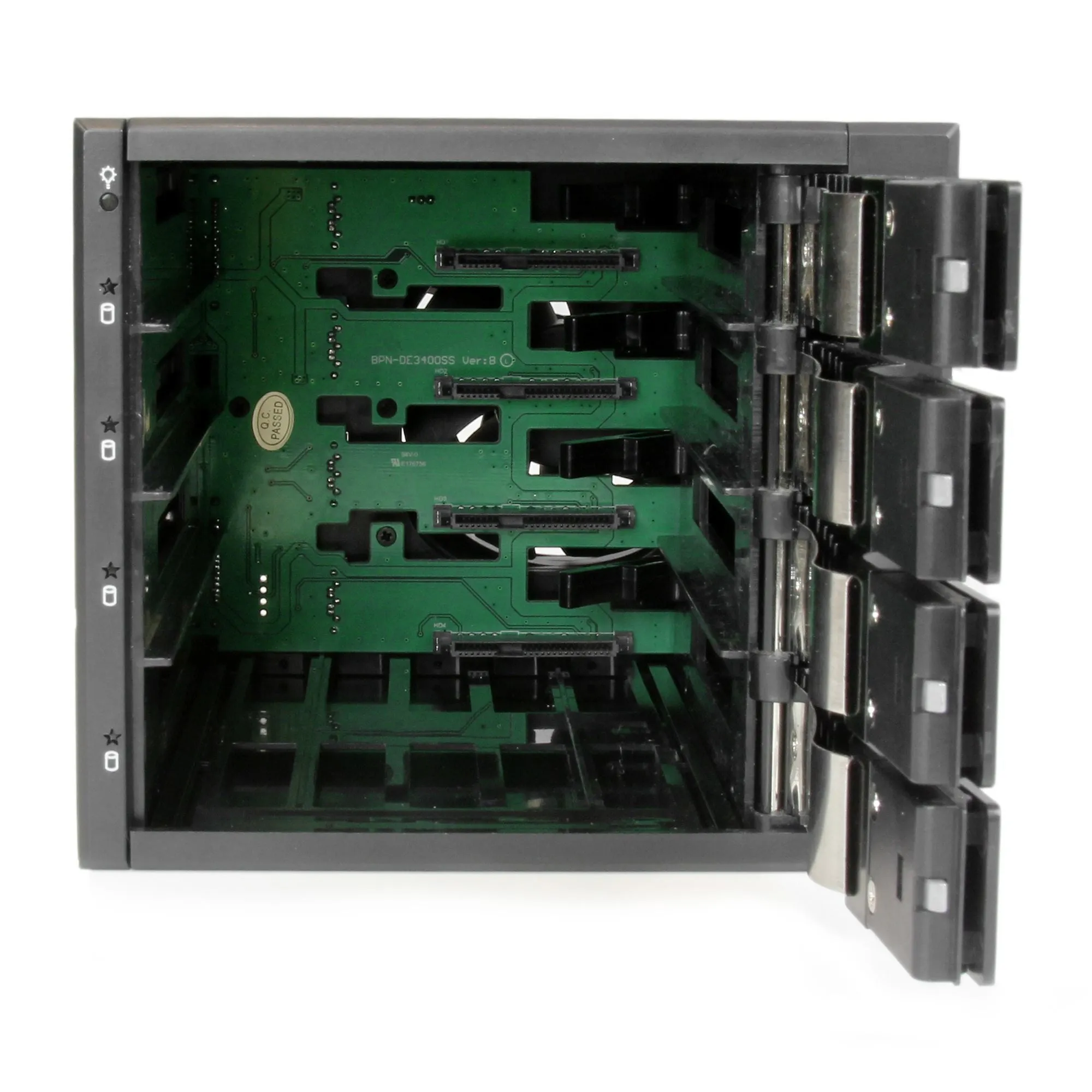 Startech.Com 4-Bay Mobile Rack Backplane - Trayless Hot Swap Mobile Rack Backplane For 3.5In Sas Ii/Sata Iii - 6 Gbps Hd