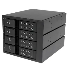 Startech.Com 4-Bay Mobile Rack Backplane - Trayless Hot Swap Mobile Rack Backplane For 3.5In Sas Ii/Sata Iii - 6 Gbps Hd