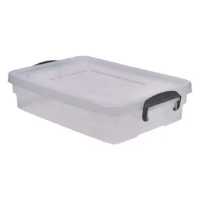 Storage Box 20L W/ Clip Handles (Pack of 4)