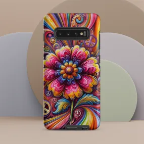 Tough case for Samsung® Hippie Pink Flower