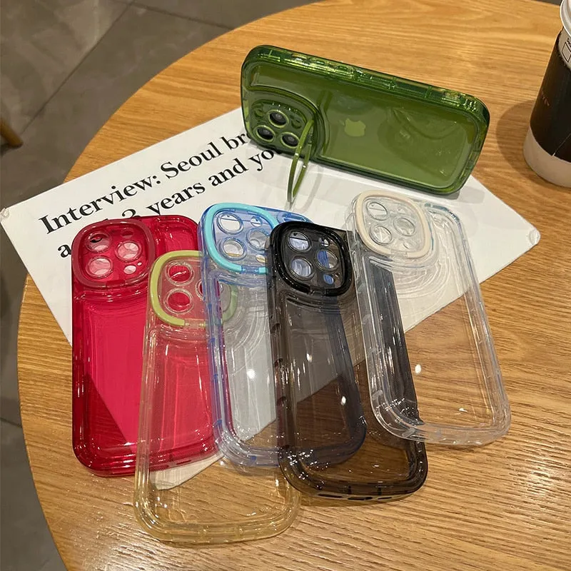 Transparent Phone Case For iPhone