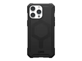 Uag Rugged Case For Apple Iphone 15 Pro Max [6.7-In] - Essential Armor Black - Back Cover For Mobile Phone - Magsafe Com