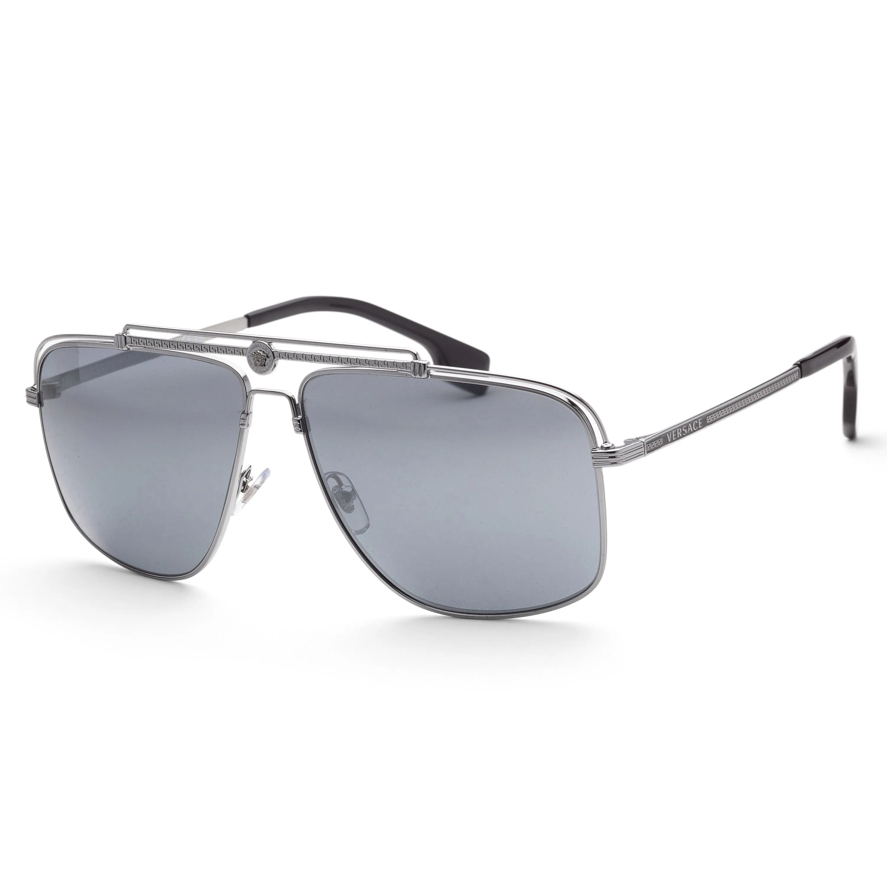 Versace Men's Fashion 61mm Gunmetal Sunglasses