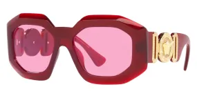 Versace Women's Fashion VE4424U-388-5 56mm Red Sunglasses