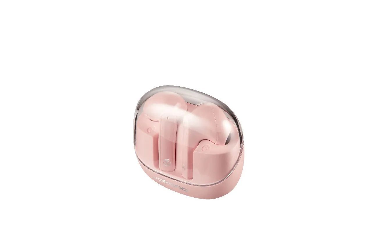 Volkano Pure Pods TWS Earphones  - Pink