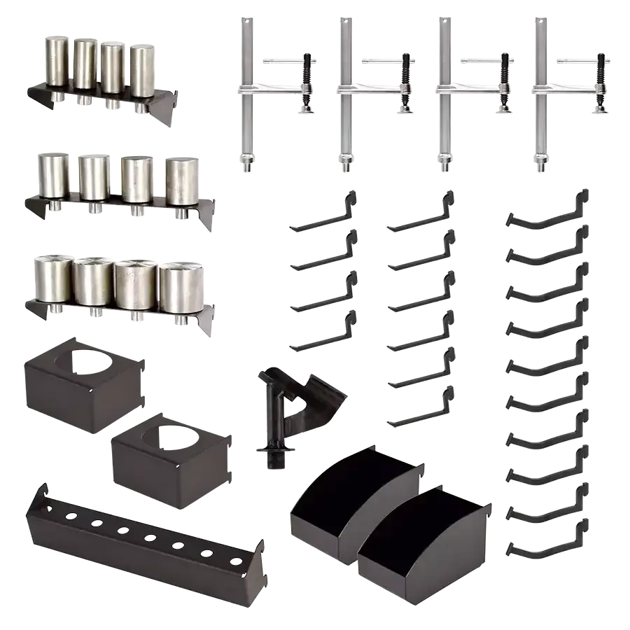 WELDING TABLE FIXTURING KIT, 42pc