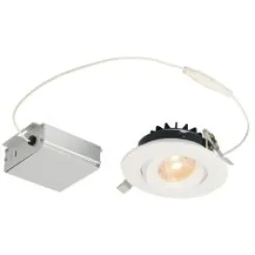 Westinghouse 5214000 4-Inch Gimbal Recessed LED Downlight Dimmable - 12 Watt - 3000 Kelvin - ENERGY STAR