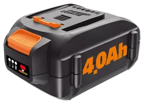 Worx WA3578 Cordless Power Equipment Battery, 20 V Battery, Lithium-Ion :EA: QUANTITY: 1