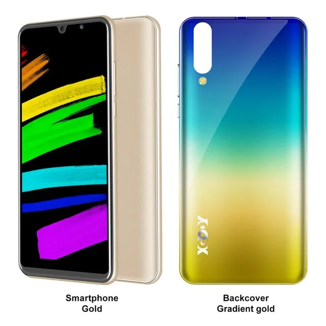 XGODY P30 3G Smartphone 6" 18:9 Android 9.0 2GB RAM 16GB ROM MTK6580 Quad Core Dual Sim 5MP Camera 2800mAh GPS WiFi Mobile Phone