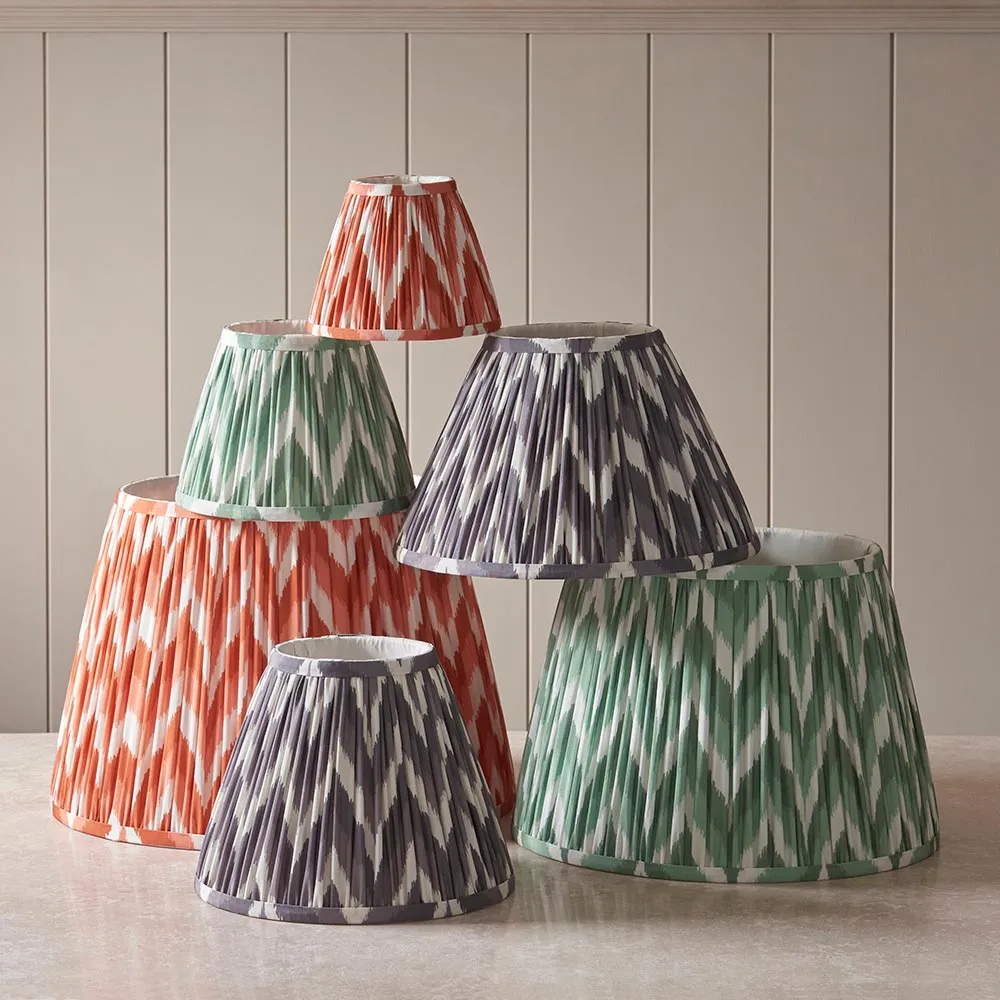 Zigzag 16cm Shade | Cotswold Green